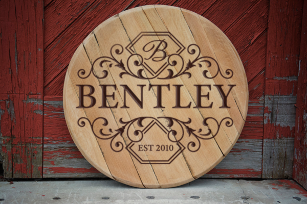 Personalized and Custom Whiskey Barrel Heads - Image 4